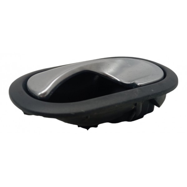 Maçaneta Interna Esquerda Renault Megane 2007 08 09 10 11 12 Preto Dianteira/traseira