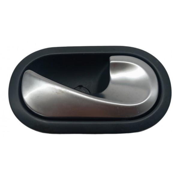 Maçaneta Interna Traseira Direita Renault Megane 2007 08 09 Preto Traseira