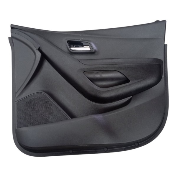 Forro Porta Dianteiro Direito Chevrolet Tracker 2018 2019 20 Preto