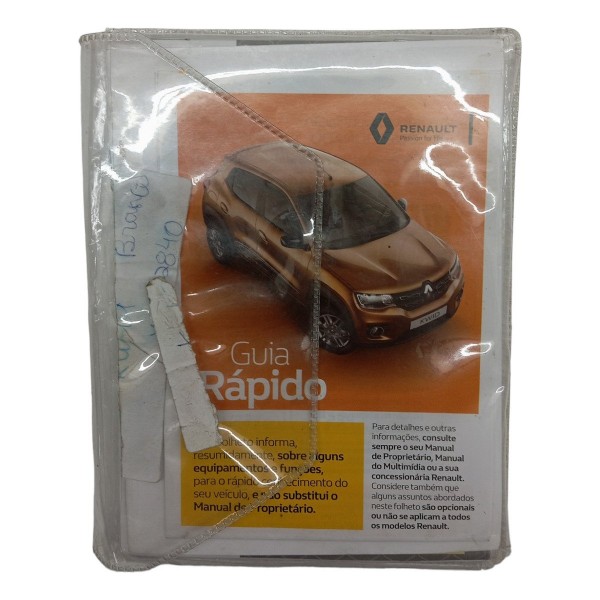 Manual Do Proprietário Renault Kwid 2017 2018 2019 2020 2021