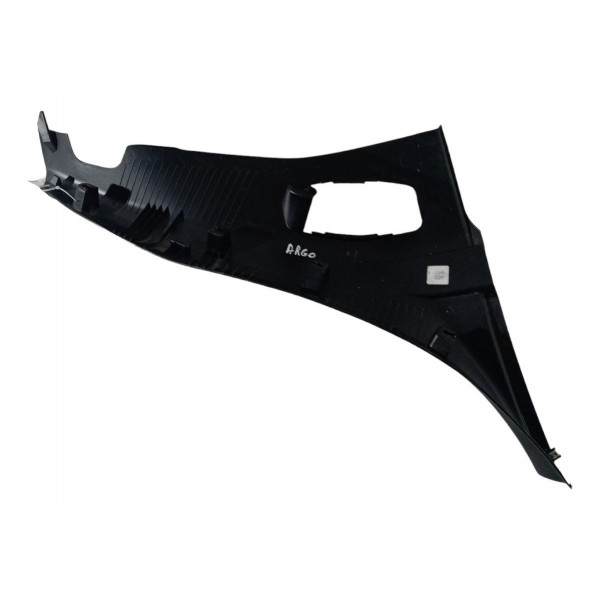 Acabamento Lateral Banco Traseiro Esquerdo Fiat Argo 2019 20 Preto