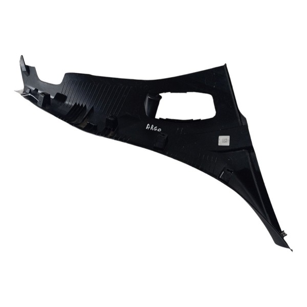 Acabamento Lateral Banco Traseiro Esquerdo Fiat Argo 2019 20 Preto