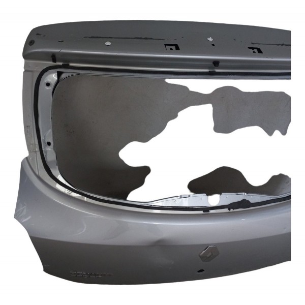 Tampa Traseira Porta Malas Renault Sandero Rs 2016 Detalhes - Cinza
