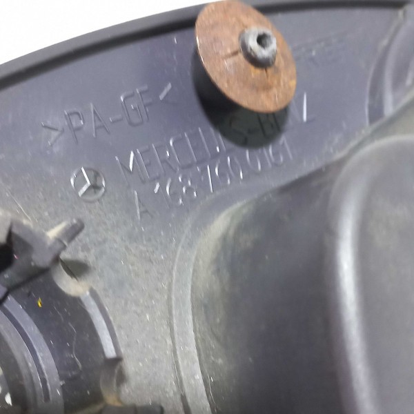 Maçaneta Interna Porta Dianteira Esquerda Classe A 2003 - Preto - Dianteira