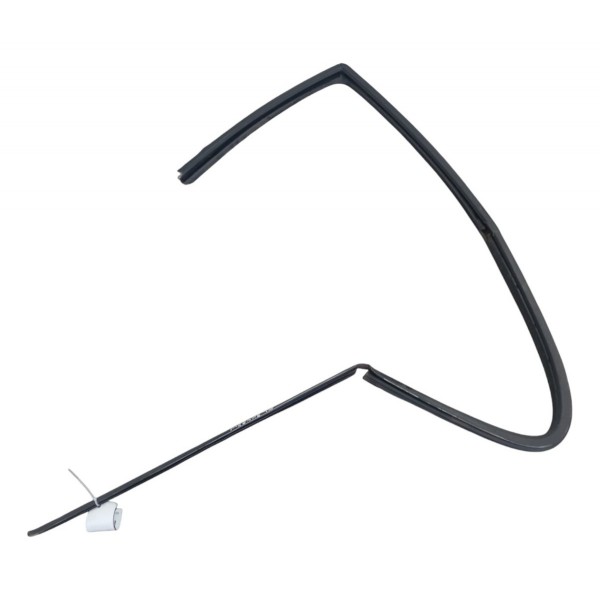 Borracha Guarnição Traseira Esquerda Renault Megane 2007 Preto