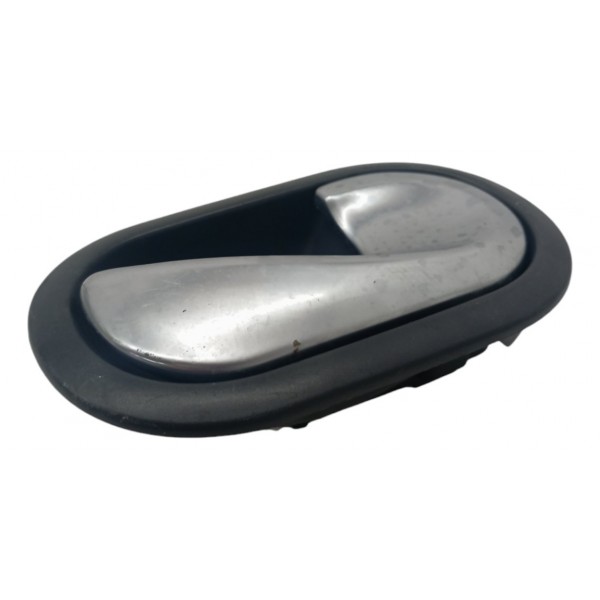Maçaneta Interna Dianteira Direita Renault Megane 2007 2008 Preto Dianteira
