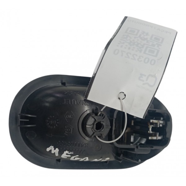 Maçaneta Interna Dianteira Direita Renault Megane 2007 2008 Preto Dianteira
