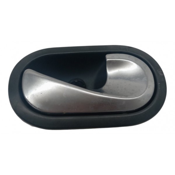 Maçaneta Interna Dianteira Direita Renault Megane 2007 2008 Preto Dianteira