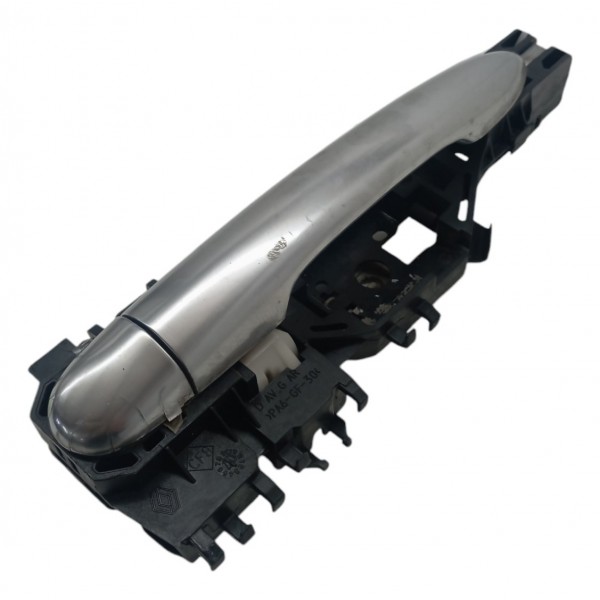 Maçaneta Externa Dianteira Direita Renault Megane 2007 2008 Prateado Dianteira