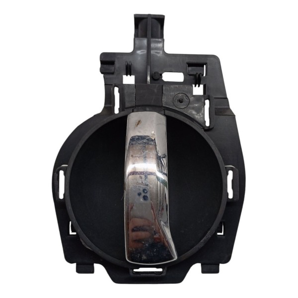 Maçaneta Interna Dianteira Esquerda Citroen C3 2006 2008 Preto Dianteira