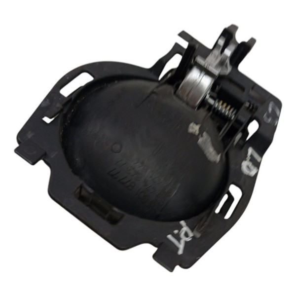 Maçaneta Interna Traseira Esquerda Citroen C3 2006 2008 Preto Traseira