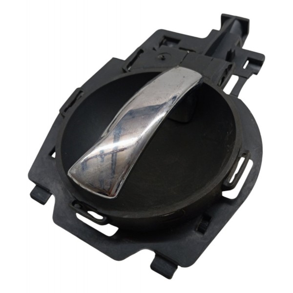 Maçaneta Interna Traseira Esquerda Citroen C3 2006 2008 Preto Traseira