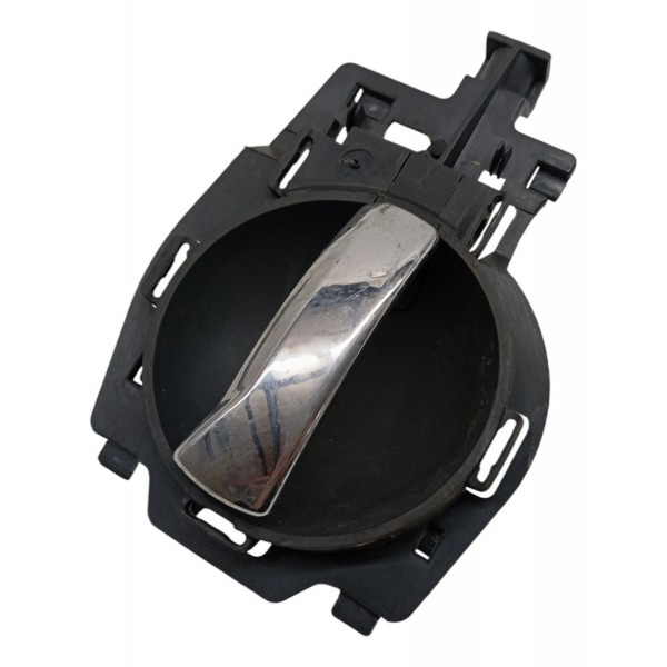 Maçaneta Interna Traseira Esquerda Citroen C3 2006 2008 Preto Traseira