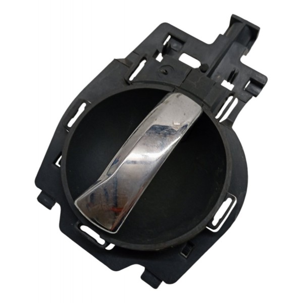 Maçaneta Interna Traseira Esquerda Citroen C3 2006 2008 Preto Traseira