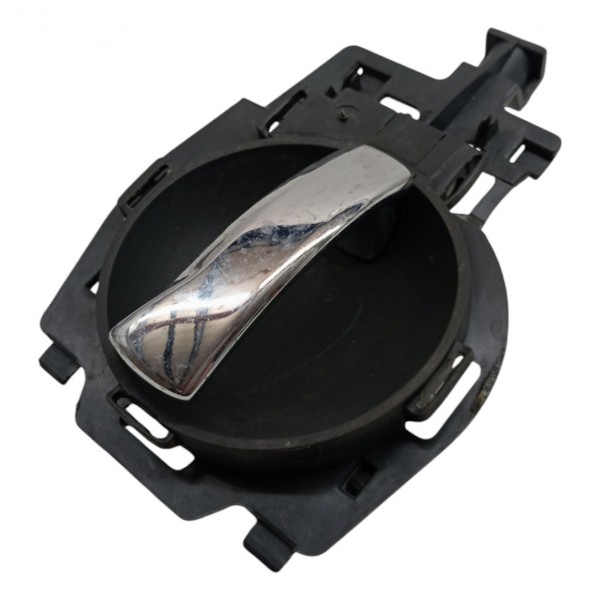 Maçaneta Interna Traseira Direita Citroen C3 2006 2008 Preto Traseira