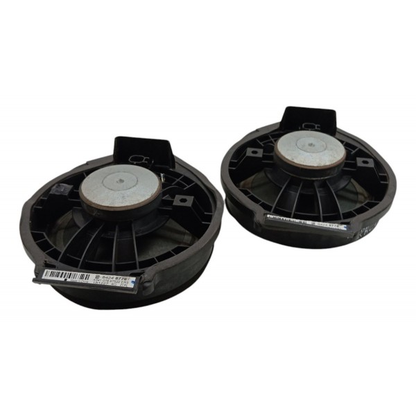 Par Alto Falantes Porta Traseira Chevrolet Tracker 2018 2019 Preto