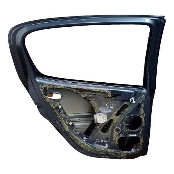 Porta Traseira Esquerda Peugeot 206 Detalhes Traseira Esquerdo Cinza