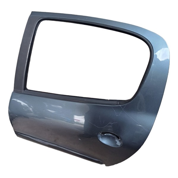 Porta Traseira Esquerda Peugeot 206 Detalhes Traseira Esquerdo Cinza