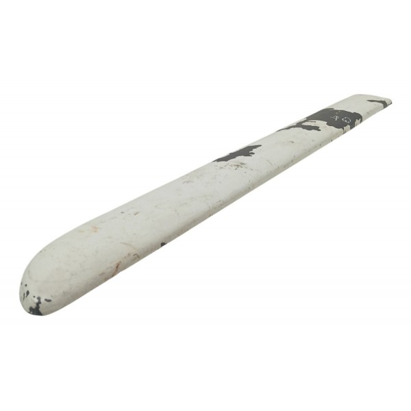 Friso Externo Porta Traseira Esquerda Citroen C3 2007 2008 Branco