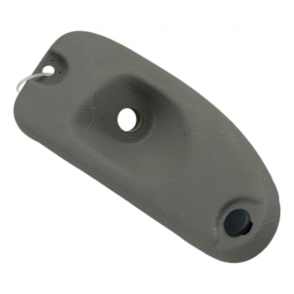 Acabamento Maçaneta Interna Traseira Renault Kangoo 2013 14 Cinza Traseira