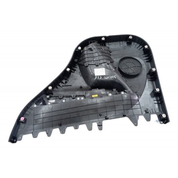 Forro Porta Traseiro Esquerdo Kia Sorento 3.5 2011 2012 2013 Preto