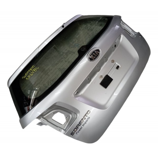 Tampa Traseira Porta Malas S/vidro Kia Sorento 3.5 V6 2012 Prateado