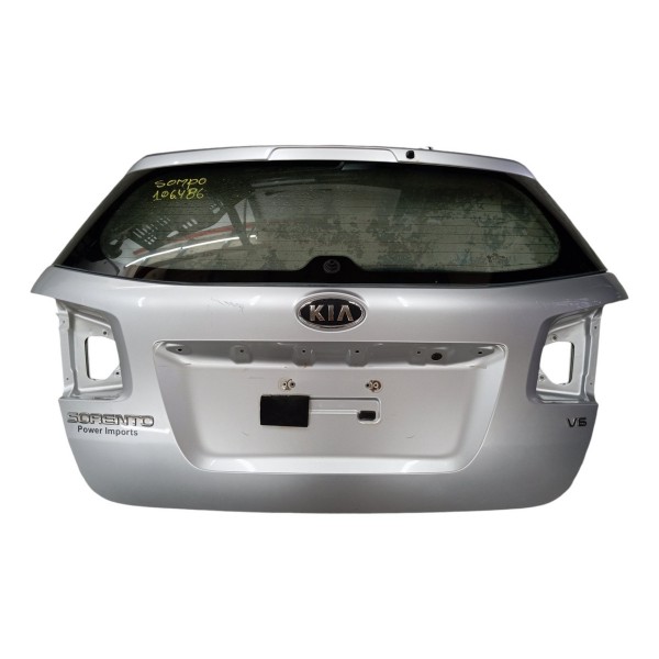 Tampa Traseira Porta Malas S/vidro Kia Sorento 3.5 V6 2012 Prateado