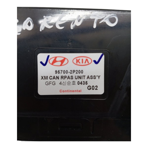 Módulo Controle Sensor Estacionamento Kia Sorento 3.5 2012