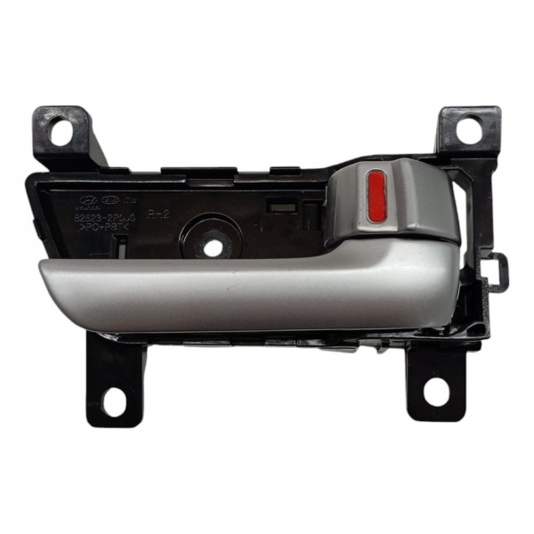 Maçaneta Interna Traseira Direita Kia Sorento 2012 2013 2014 Prateado Traseira