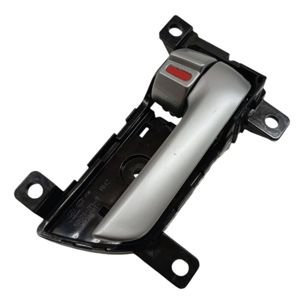 Maçaneta Interna Traseira Direita Kia Sorento 2012 2013 2014 Prateado Traseira