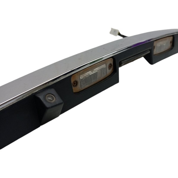 Friso Cromado Tampa Traseira Luz Placa Kia Sorento 3.5 2012