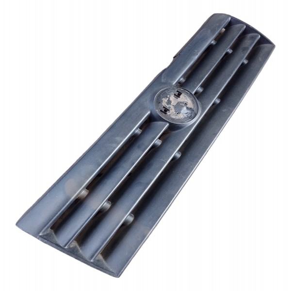 Grade Frontal Para-choque Fiat Uno 2010 Preto Plástico