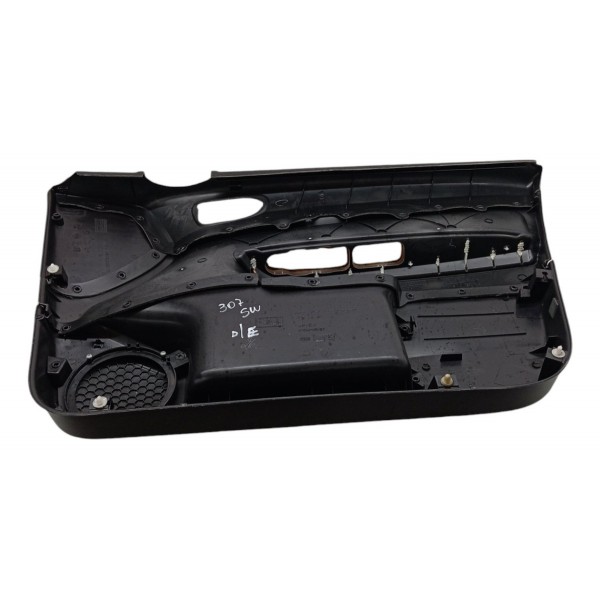 Forro Porta Dianteira Esquerda Peugeot 307 Sw 2.0 2004 2005 Preto