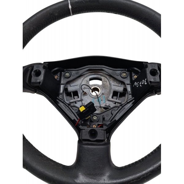 Volante Direção Peugeot 307 Sw 2.0 2004 2005 2006 2007 2008 Preto