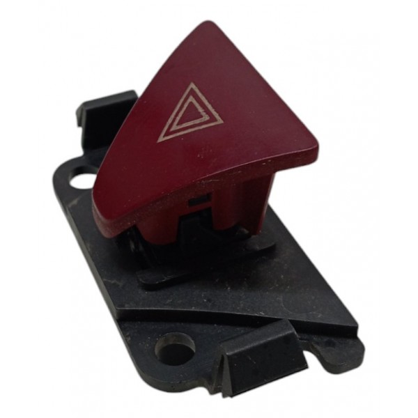 Botão Pisca Alerta Peugeot 307 Sw 2.0 2004 2005 2006 2007 Vermelho