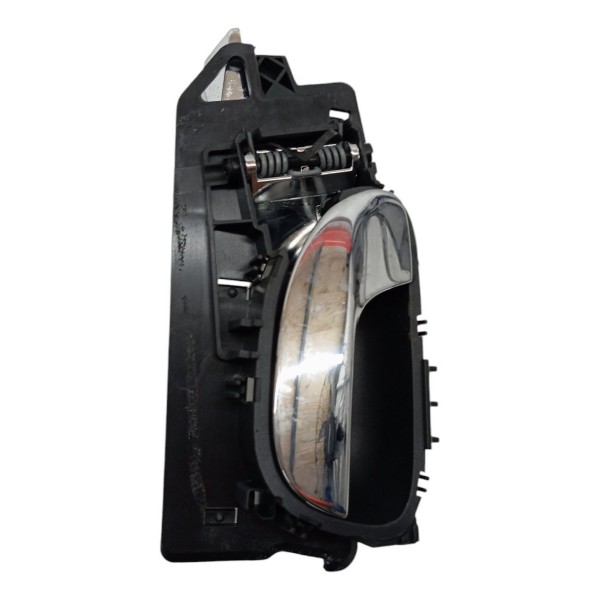 Maçaneta Interna Tráseira Esquerda Peugeot 307 2005 Preto Traseira