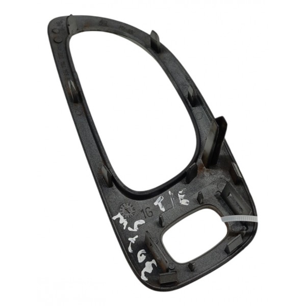 Moldura Maçaneta Interna Tráseira Esquerda Peugeot 307 2005 Prateado Traseira