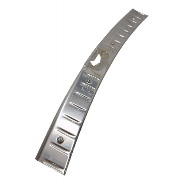 Soleira Cromada Tampa Traseira Peugeot 307 Sw 2.0 2004 2005 - Prateado