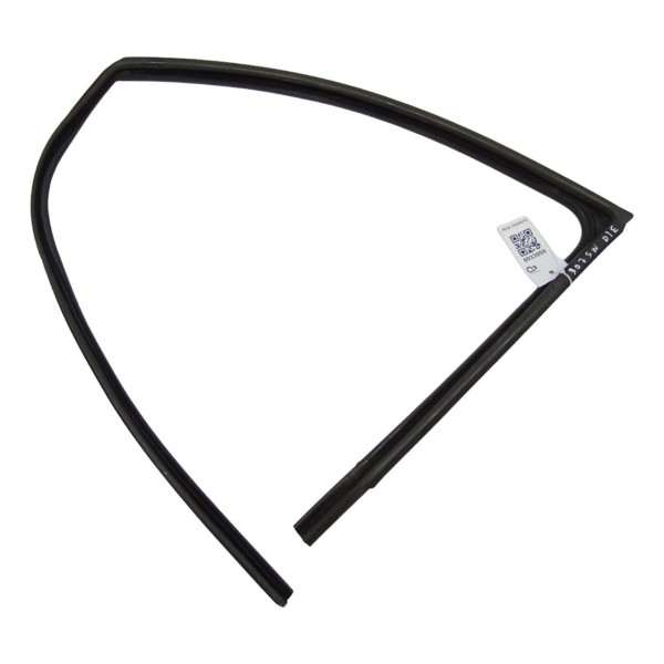 Borracha Vidro Dianteira Esquerda Peugeot 307 Sw 2005 2006 Preto