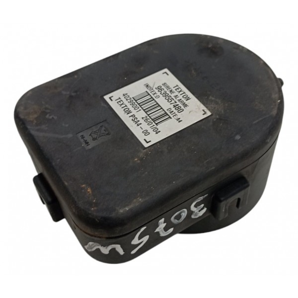 Sirene Alarme Peugeot 307 Sw 2.0 2005 2006 2007 2008