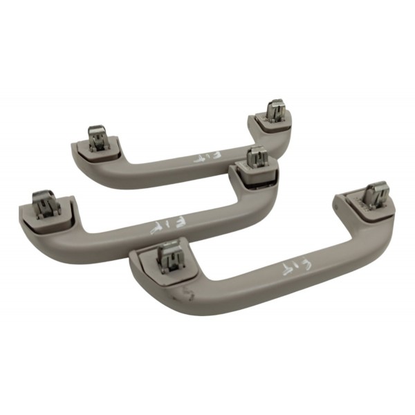 Kit Alça Teto Pqp Honda City 1.5 Exl 2015 2016 2017 2018 Bege