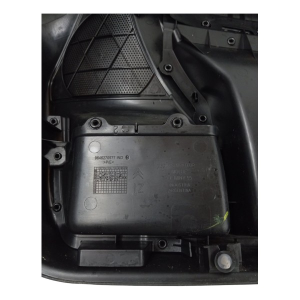 Forro Porta Dianteira Esquerda Citroen C4 Hatch 2.0 2010 11 Preto