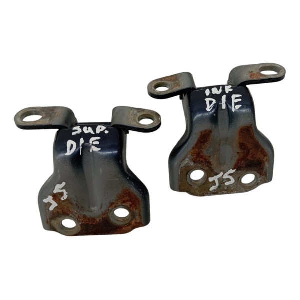 Par Dobradiça Porta Dianteira Esquerda Jac J5 1.5 2012 2013