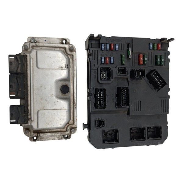 Kit Cod Modulo Injeção Peugeot 206 Sw 1.4 Flex 7.4.4 S/chave