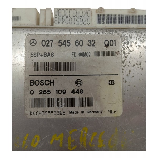 Módulo Injeção Mercedes Benz Classe A160 1999 2000 2001 2002