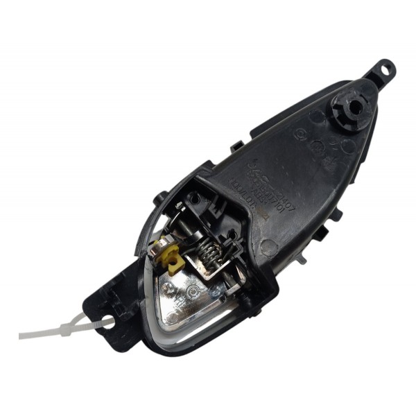 Maçaneta Interna Traseira Esquerda Jac J5 1.5 16v 2012 2013 - Preto - Traseira