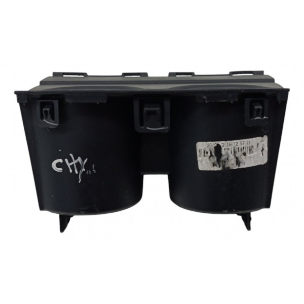 Porta Copos Console Central Honda City 2017 2018 2019 2020 Preto