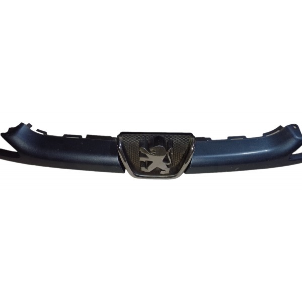 Moldura Grade Parachoque Capo Peugeot 206 2004 01 Plástico