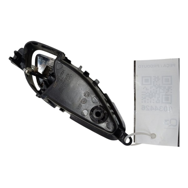 Maçaneta Interna Traseira Direita Jac J5 1.5 16v 2012 2013 Preto Traseira