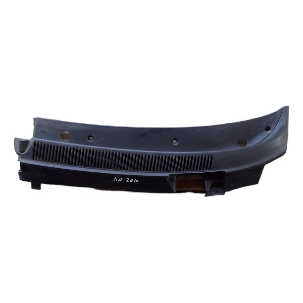 Churrasqueira Ford Ka 2010 Esquerdo  Preto Plástico